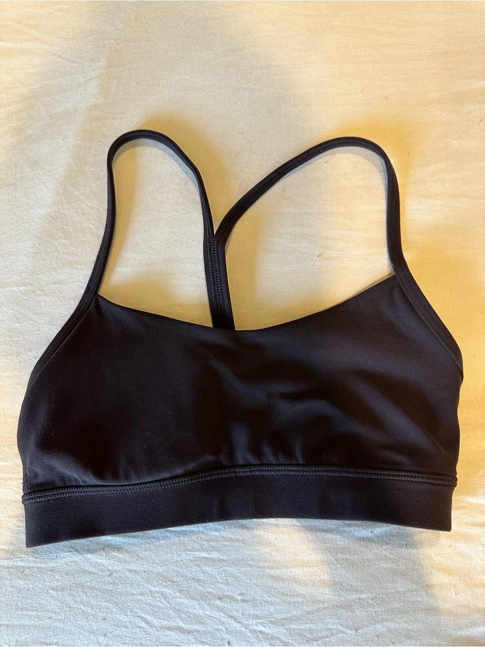 lululemon athletica sequoia BROWN y bra size 4 - Picture 5 of 5
